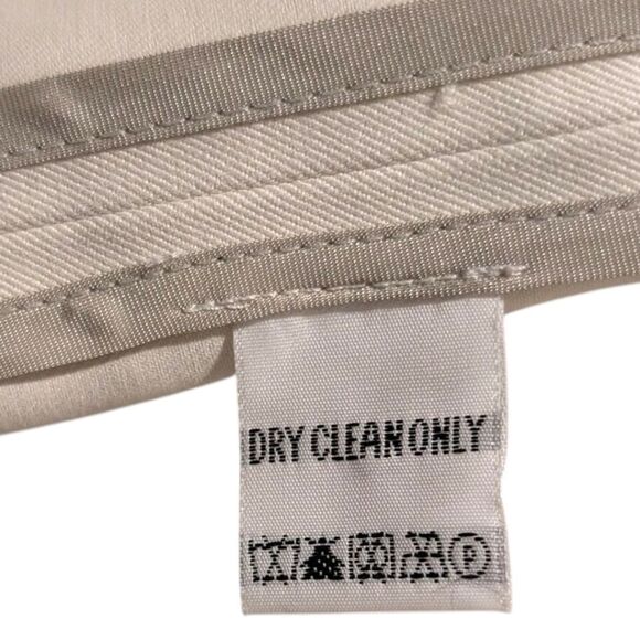 Tommy Bahama Men's Large 100% Silk Three Button Sport Coat Blazer in White - Picture 8 of 8